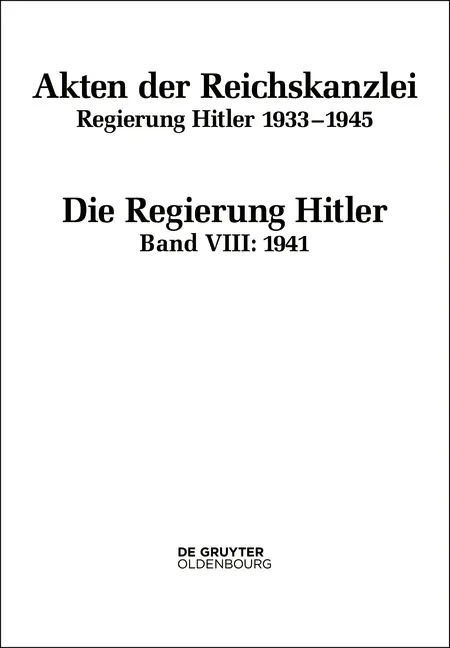 Cover: 9783110532784 | 1941 | Friedrich Hartmannsgruber | Buch | LXXXIV | Deutsch | 2017