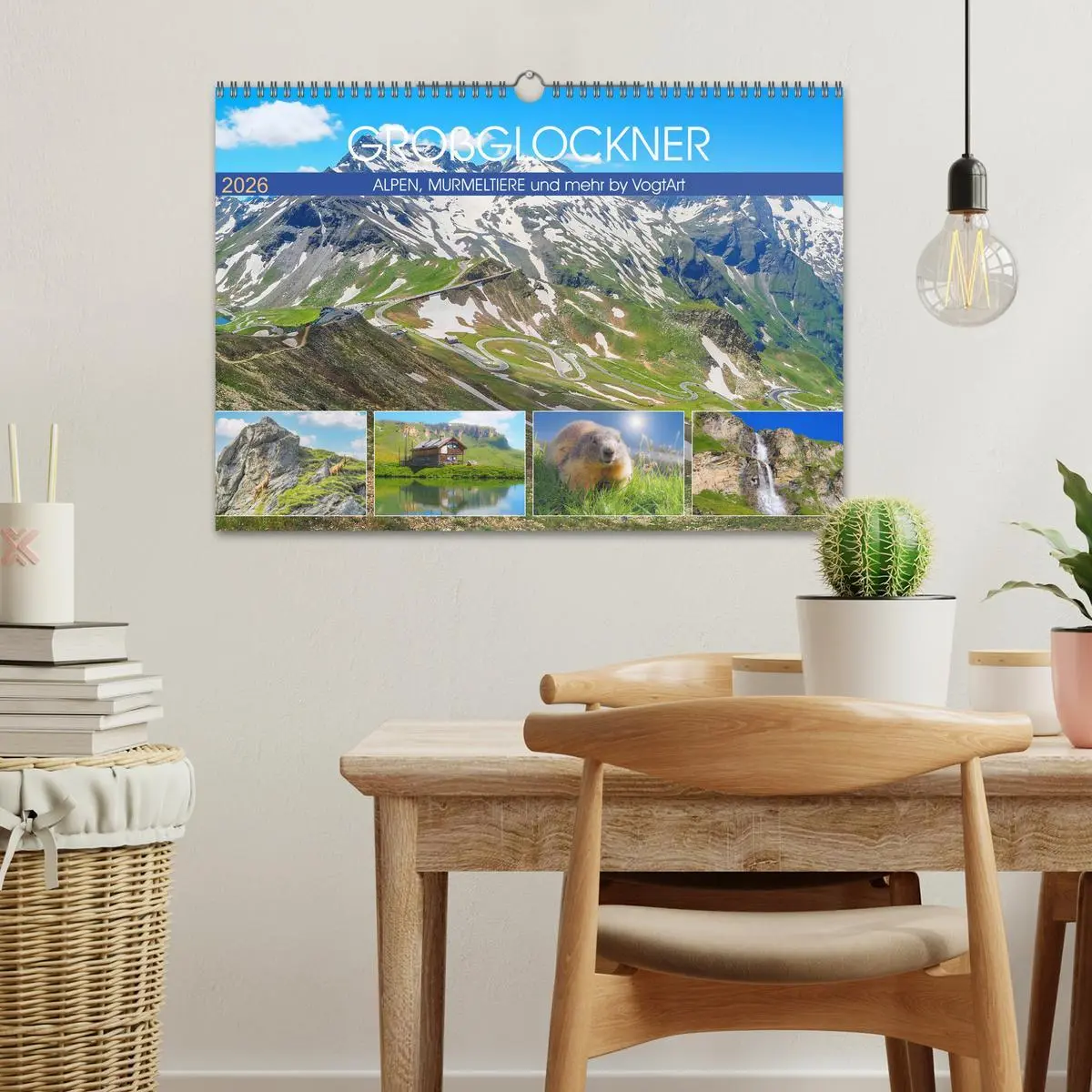 Bild: 9783457682784 | Großglockner, Alpen, Murmeltiere &amp; mehr by VogtArt (Wandkalender...