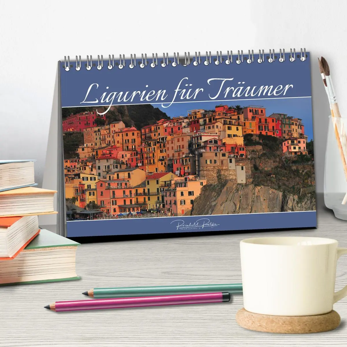 Bild: 9783457822784 | Ligurien für Träumer (Tischkalender 2026 DIN A5 quer), CALVENDO...