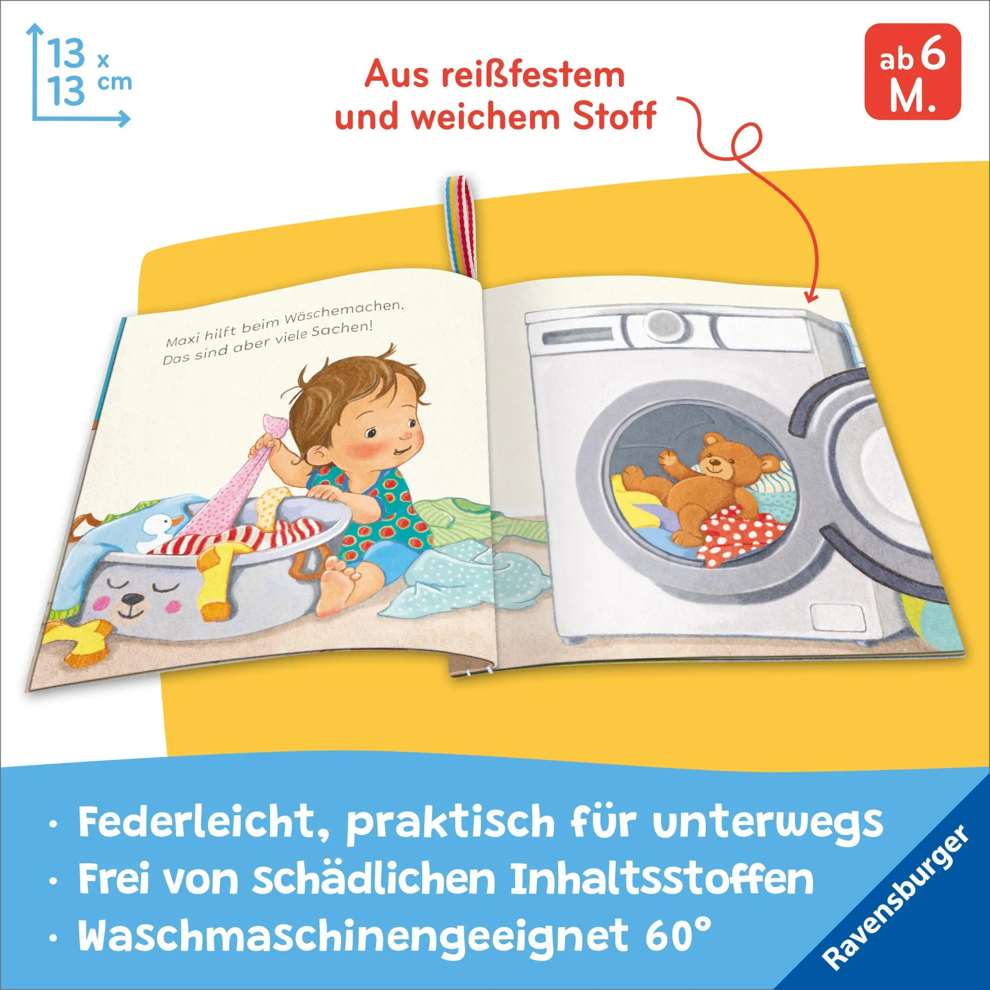 Bild: 9783473422784 | Mein Knuddel-Knautsch-Buch: Bei uns zu Hause | Sandra Grimm | Buch