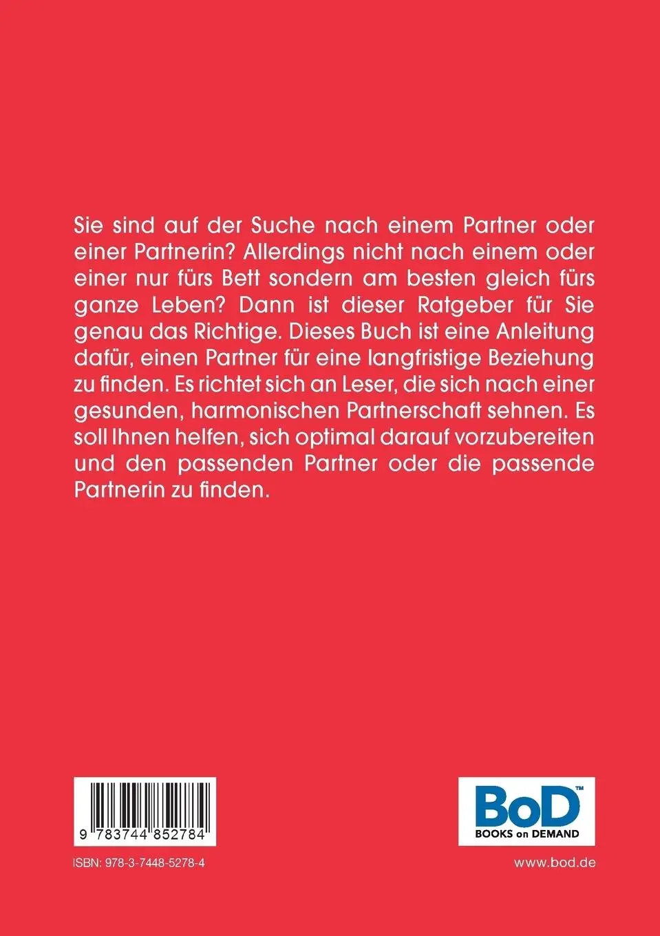 Rückseite: 9783744852784 | Flirt Zurück! Das Geheimnis, den perfekten Partner zu finden | Buch