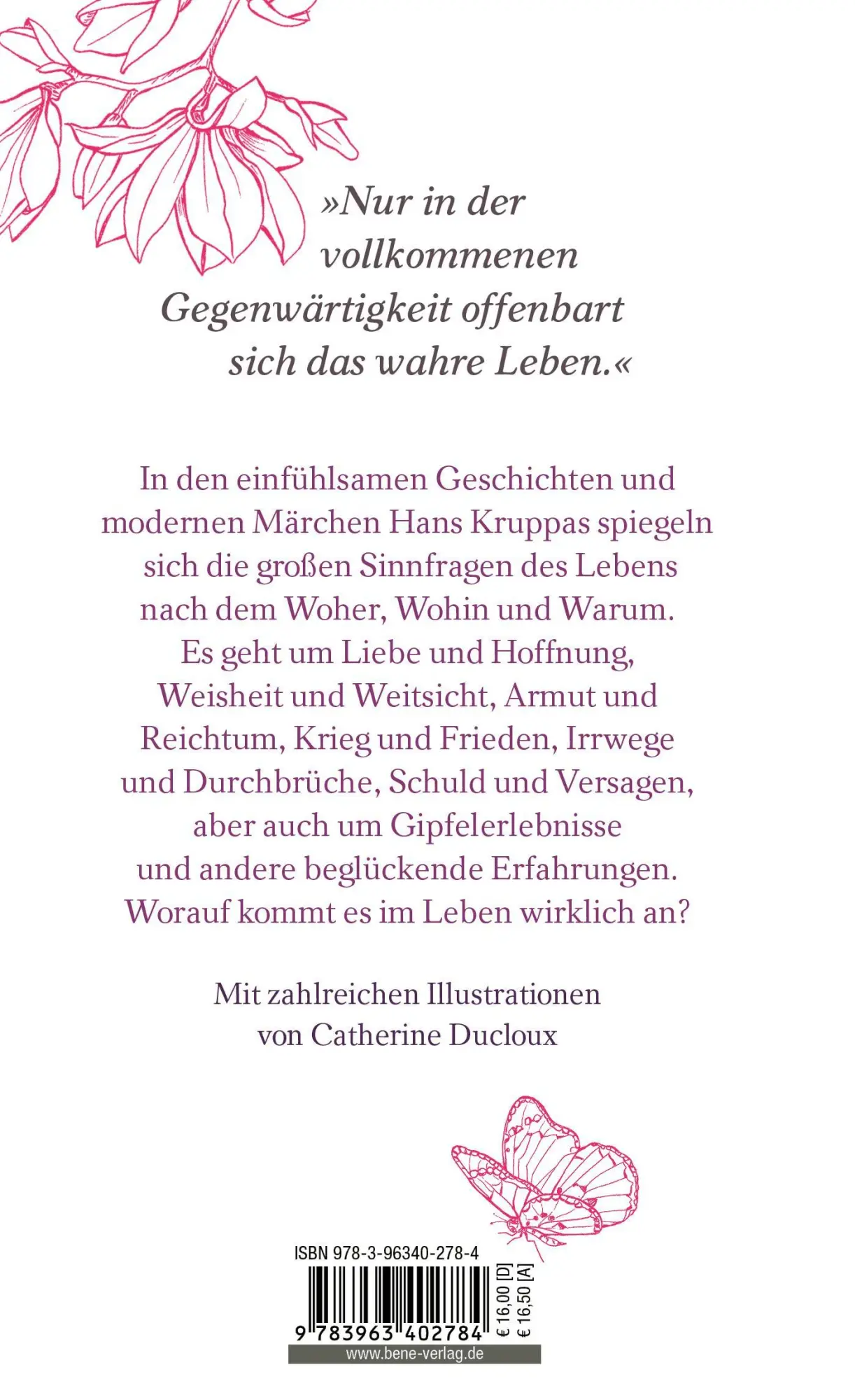 Rückseite: 9783963402784 | Wenn das Herz leuchtet | Geschichten für Sinnsucher | Hans Kruppa