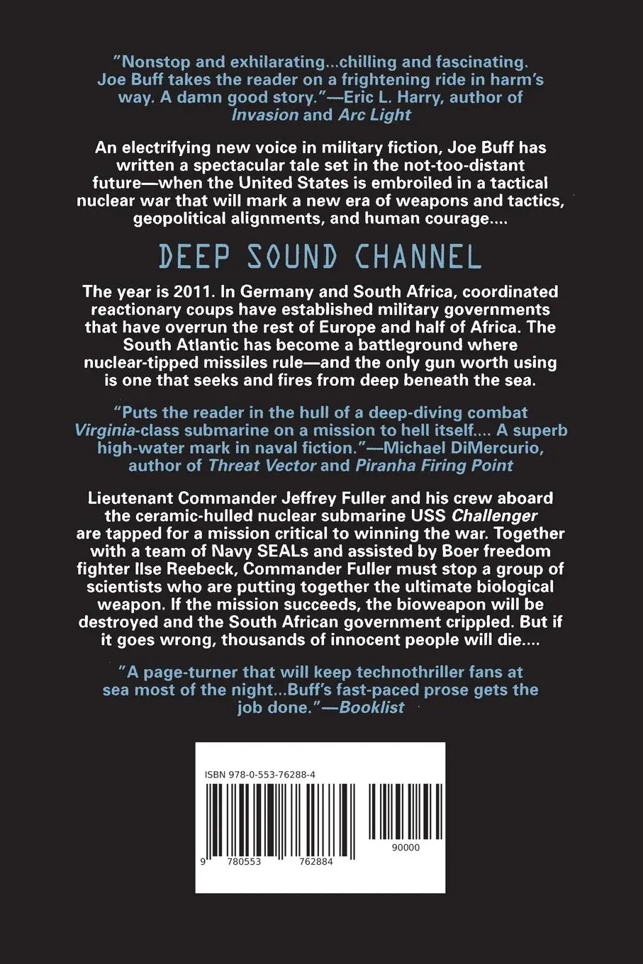Rückseite: 9780553762884 | Deep Sound Channel | A Novel of Submarine Warfare | Joe Buff | Buch