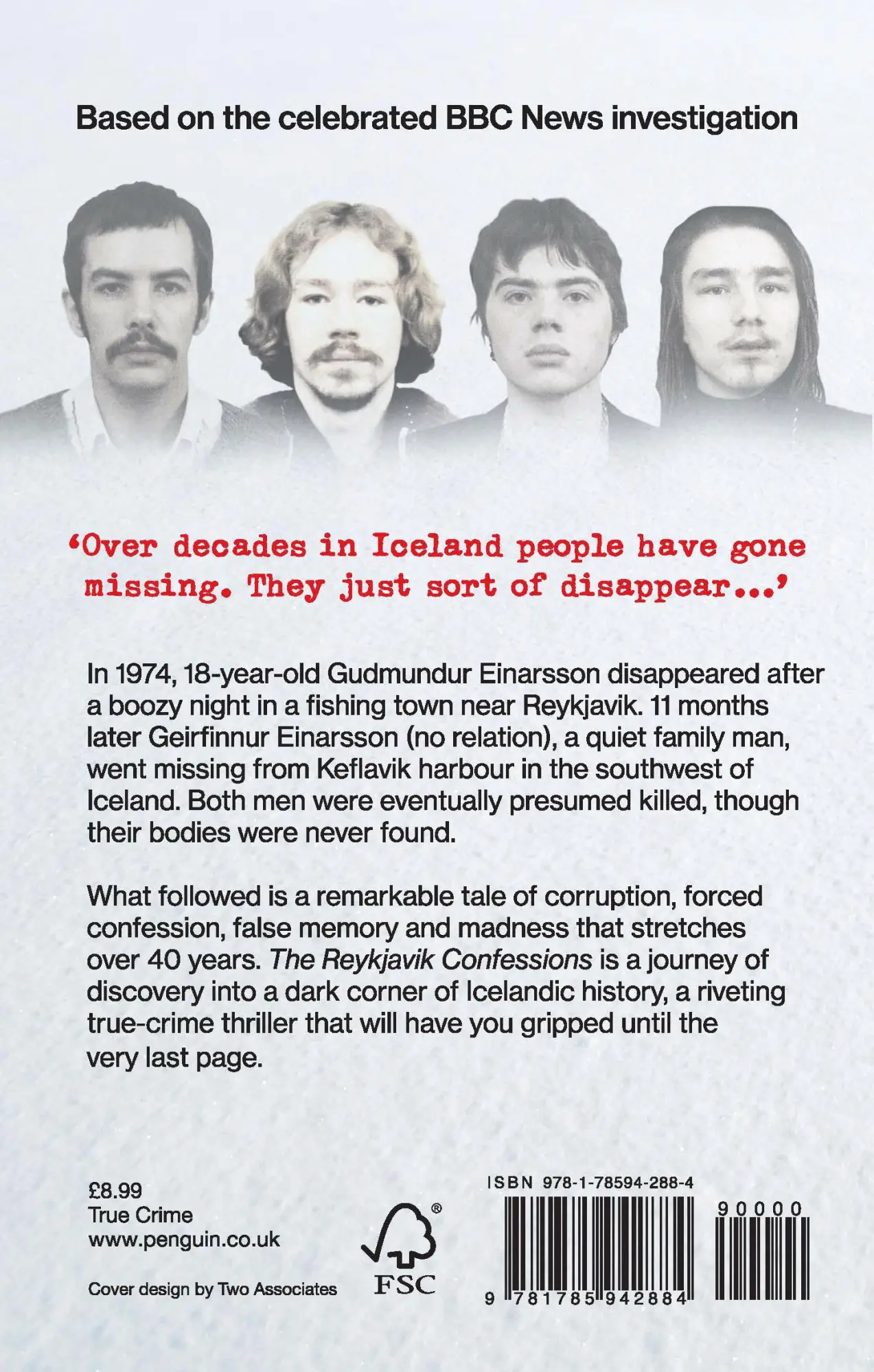 Rückseite: 9781785942884 | The Reykjavik Confessions | Simon Cox | Taschenbuch | Englisch | 2018