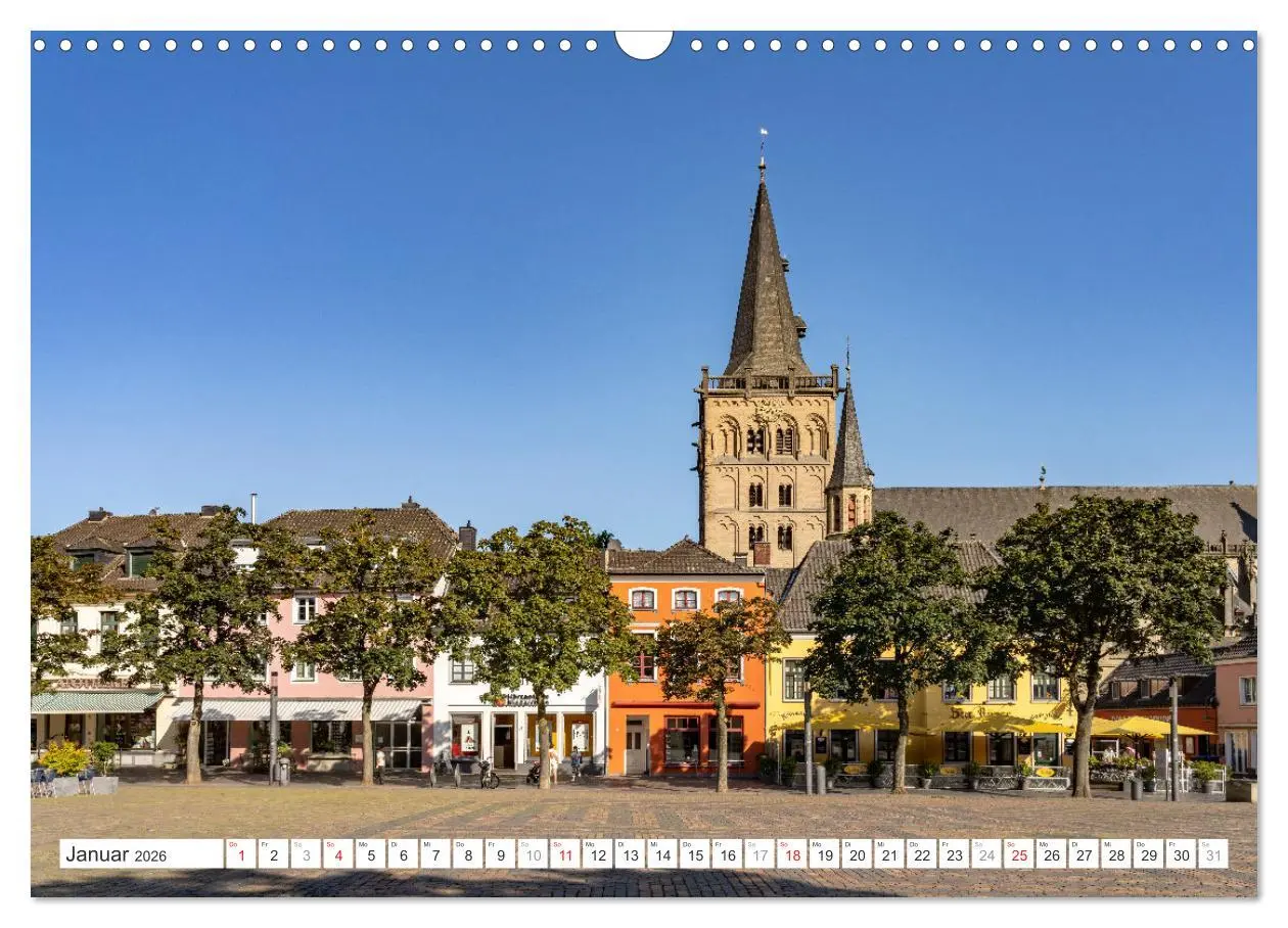 Bild: 9783457362884 | Am Niederrhein - Xanten (Wandkalender 2026 DIN A3 quer), CALVENDO...
