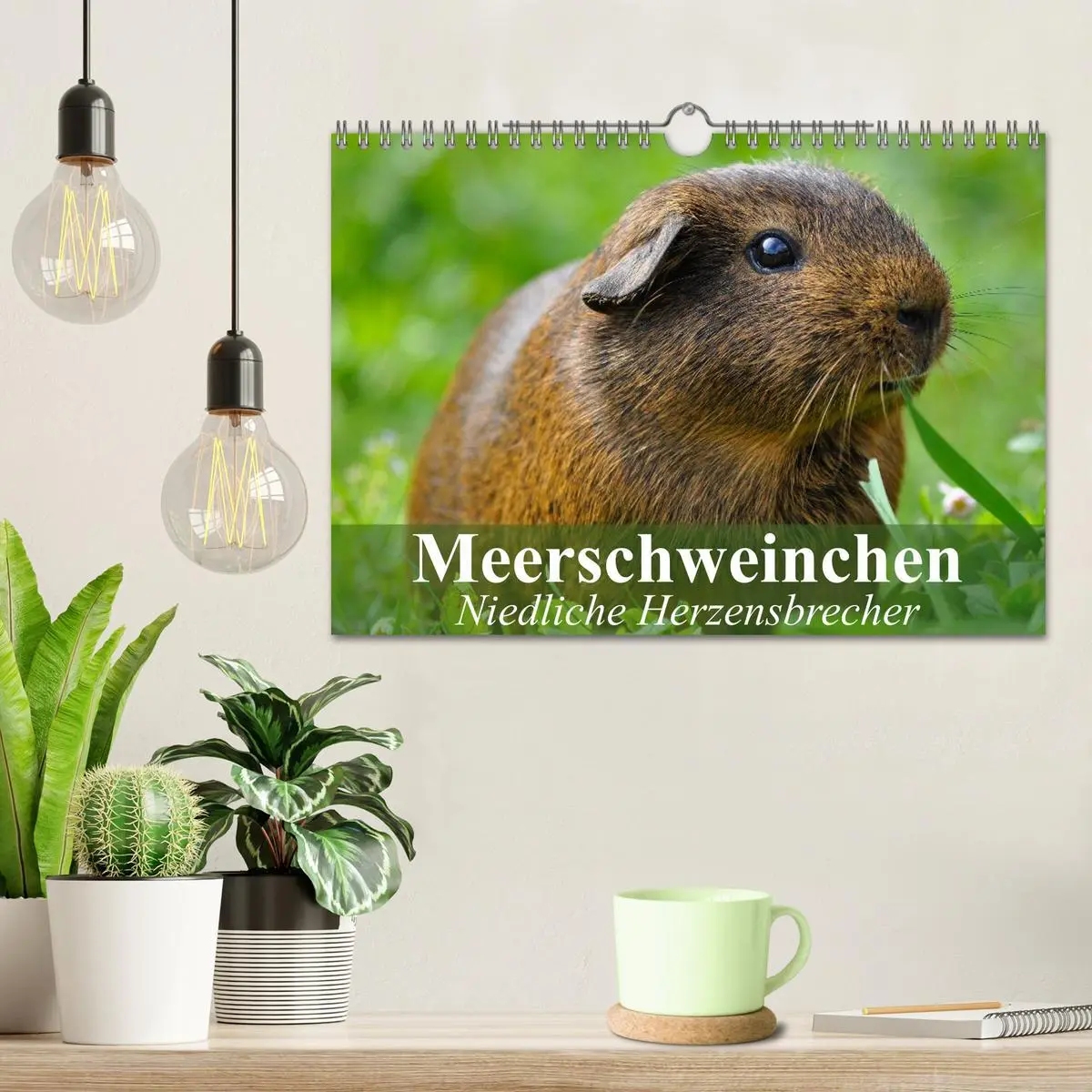 Bild: 9783516142884 | Meerschweinchen Niedliche Herzensbrecher (Wandkalender 2026 DIN A4...