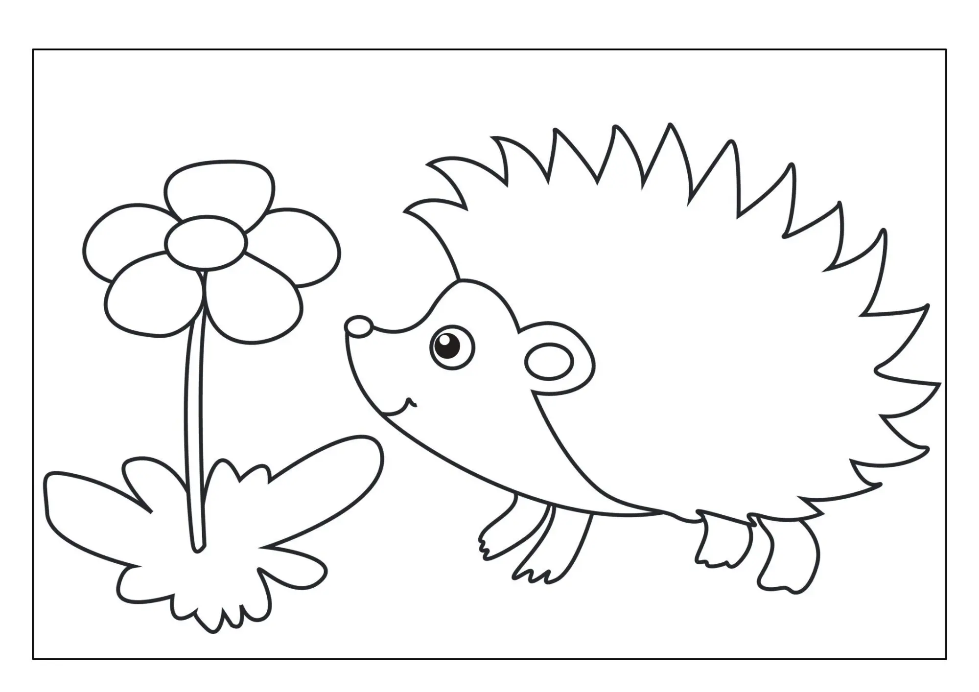 Bild: 9783986572884 | Tiere Malbuch für Kinder ab 2 Jahren mit 50 schönen Tiermotiven zum...