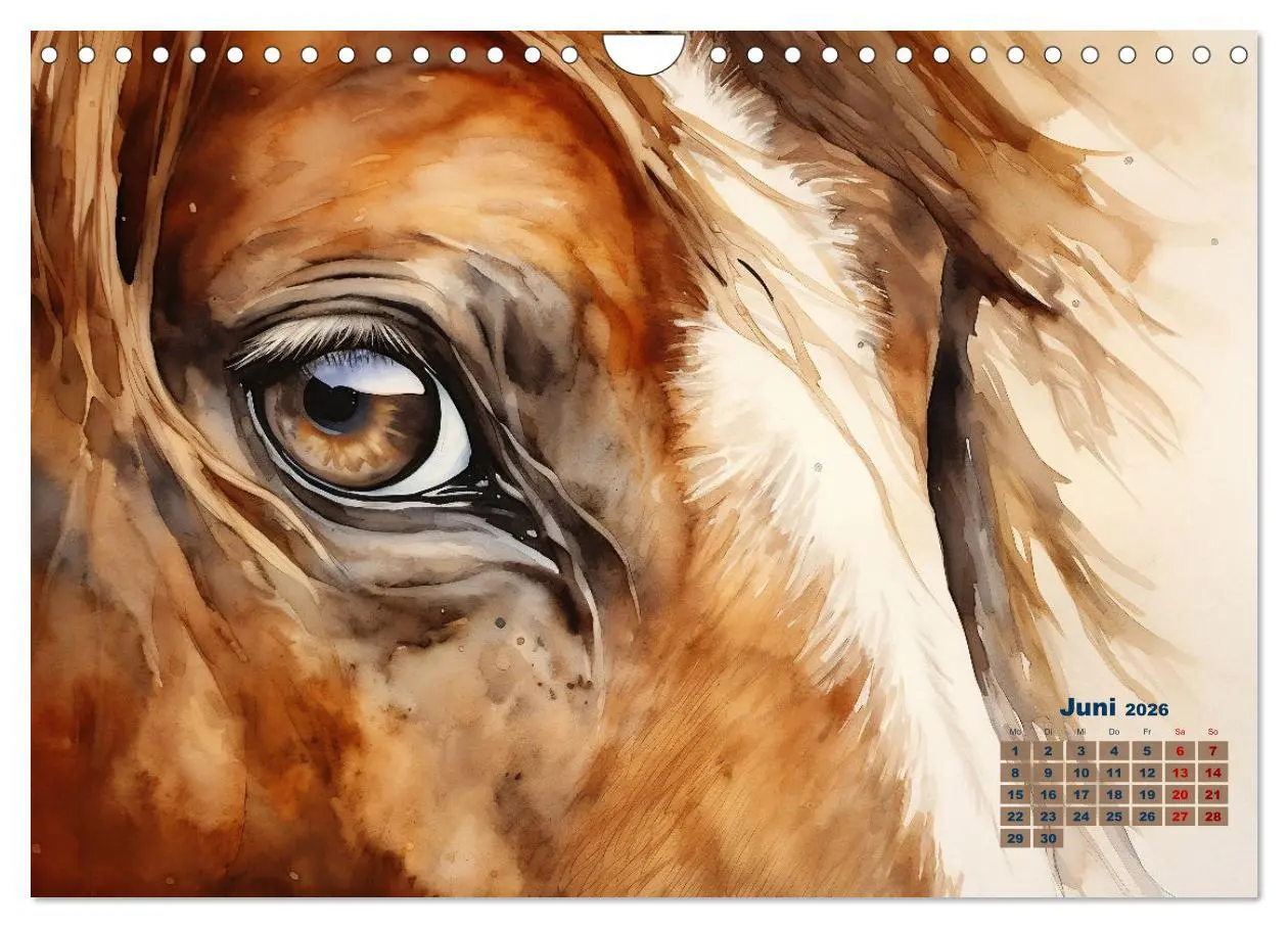 Bild: 9783457352984 | Kraftpakete in Aquarell (Wandkalender 2026 DIN A4 quer), CALVENDO...