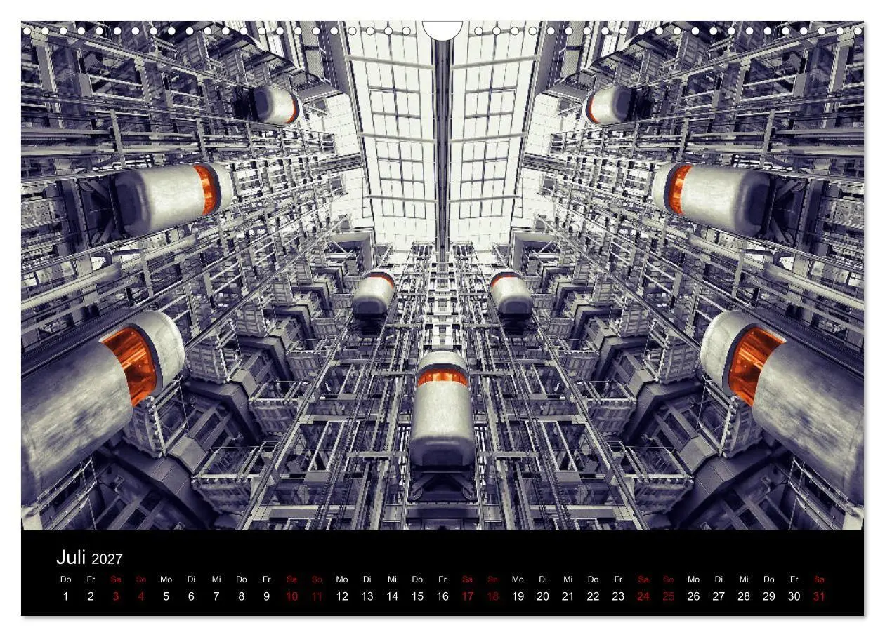 Bild: 9783569842984 | Welt der Aufzüge (Wandkalender 2027 DIN A3 quer), CALVENDO...