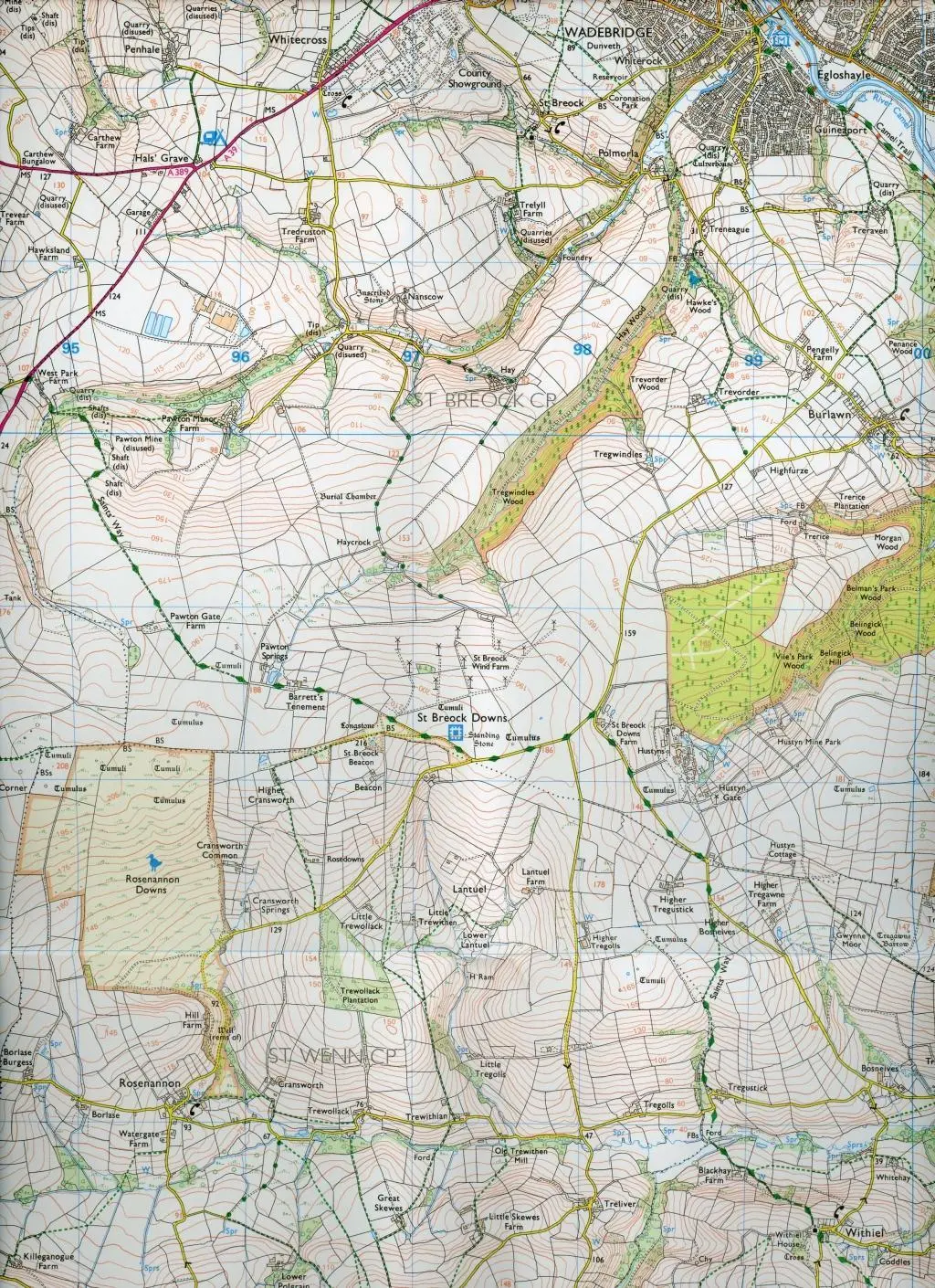 Bild: 9780319243084 | Newquay and Padstow | Ordnance Survey | (Land-)Karte | Karte/Landkarte
