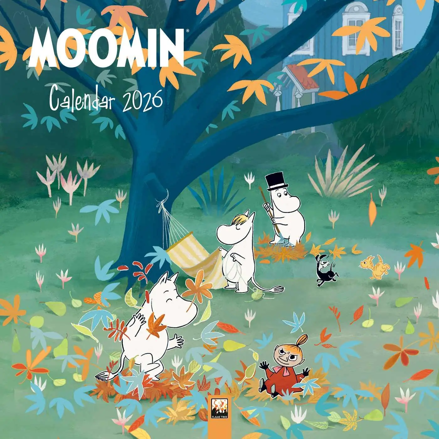 Cover: 9781835623084 | Moomin - Mumins 2026 - Original Flame Tree Publishing-Kalender...