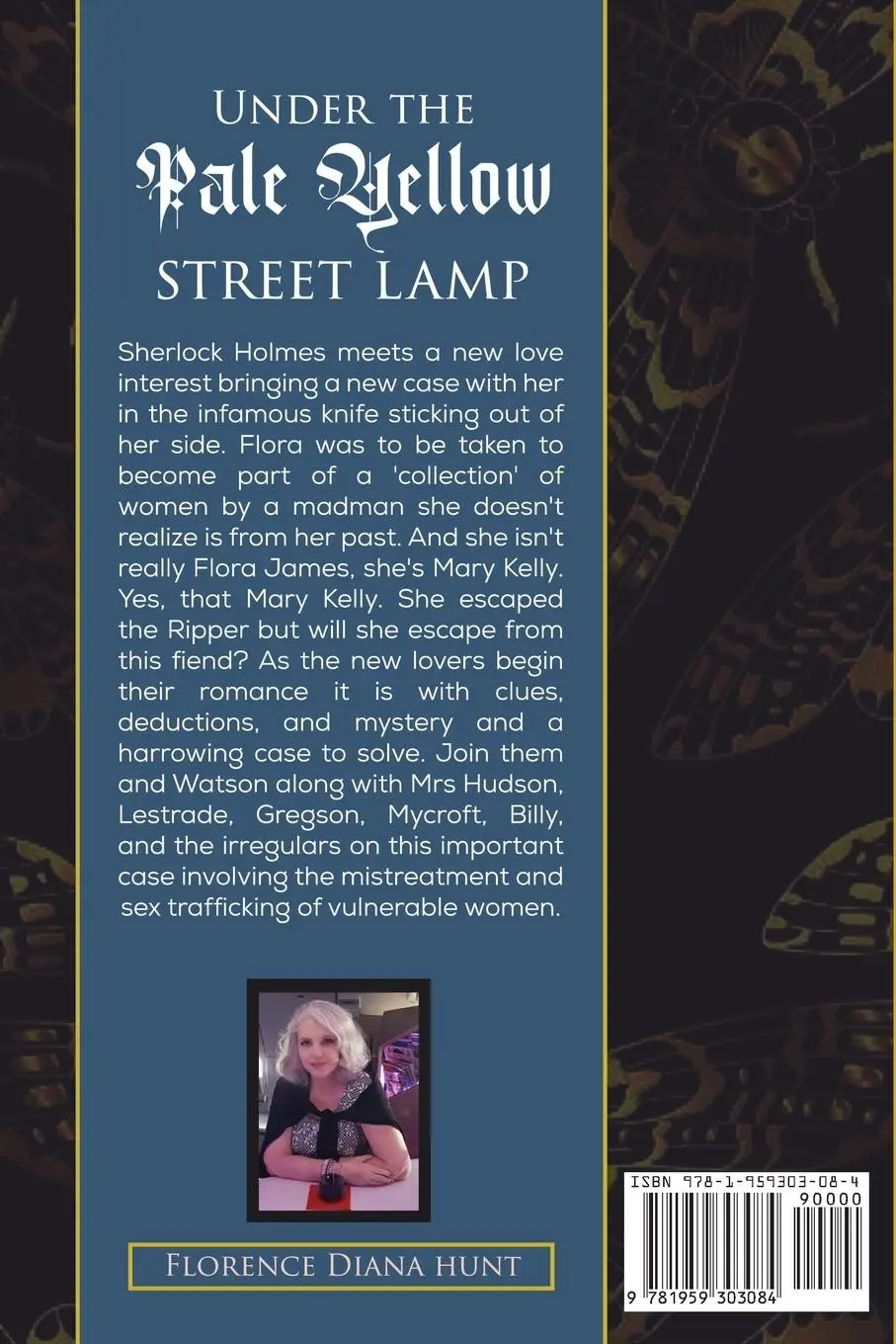 Rückseite: 9781959303084 | Under The Pale Yellow Street Lamp | Florence Diana Hunt | Taschenbuch