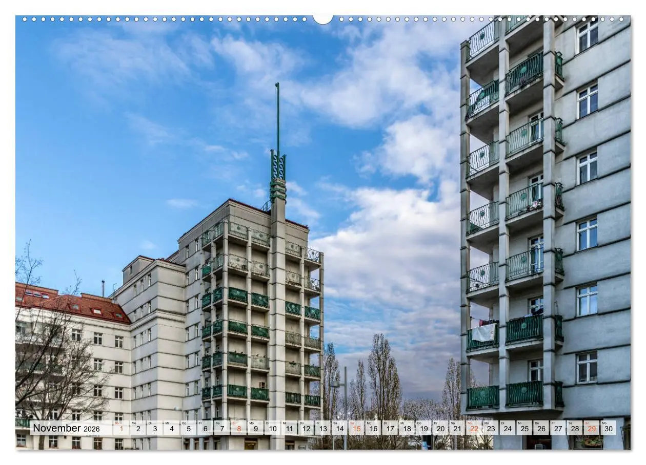 Bild: 9783457793084 | Baukunst des Roten Wien (Wandkalender 2026 DIN A2 quer), CALVENDO...