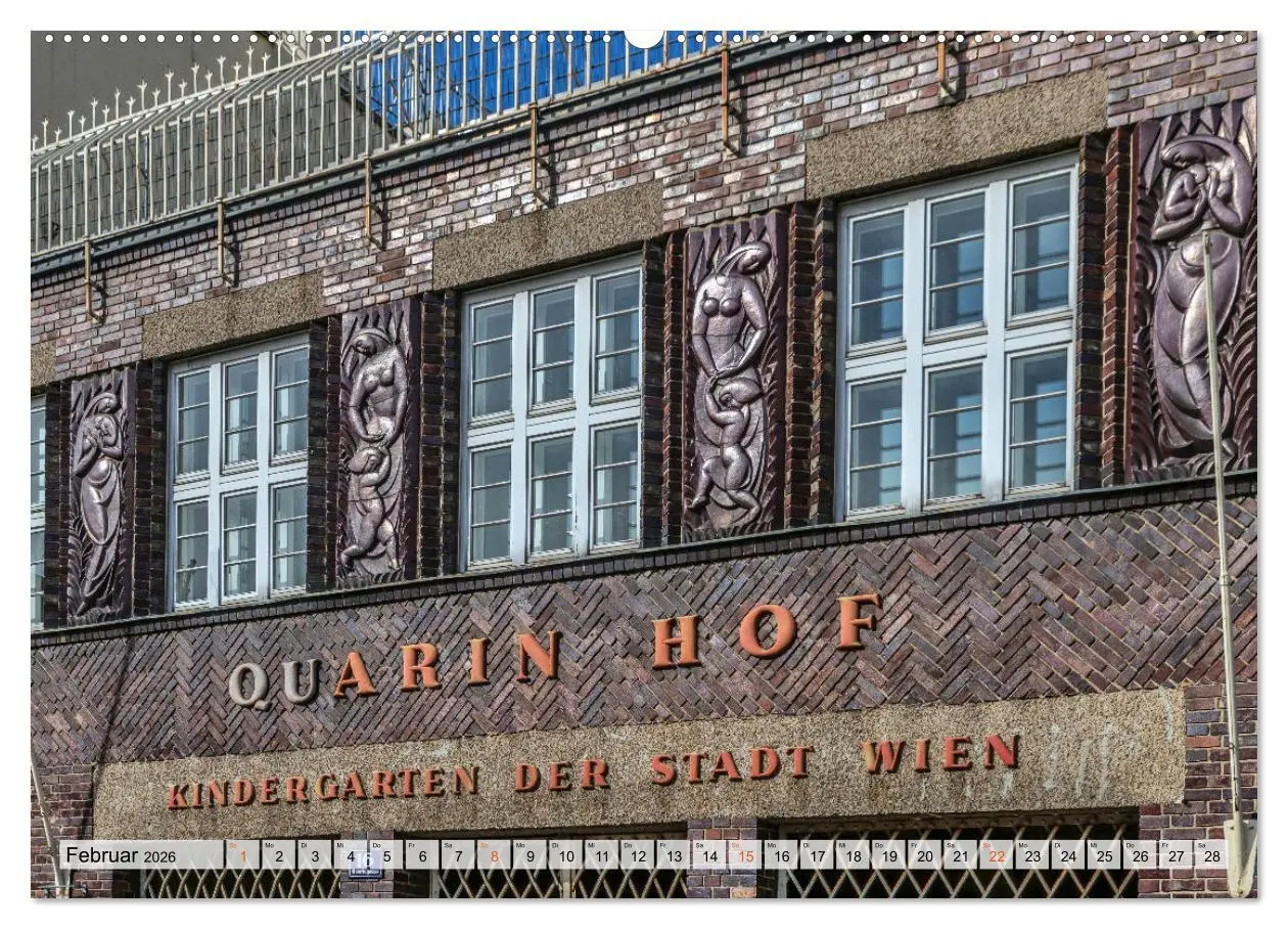 Bild: 9783457793084 | Baukunst des Roten Wien (Wandkalender 2026 DIN A2 quer), CALVENDO...