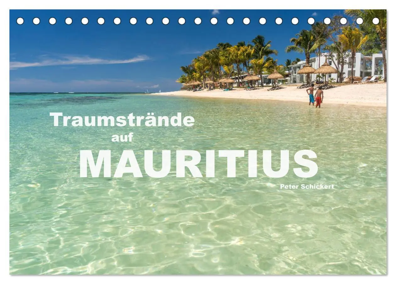 Cover: 9783457933084 | Traumstrände auf Mauritius (Tischkalender 2026 DIN A5 quer),...