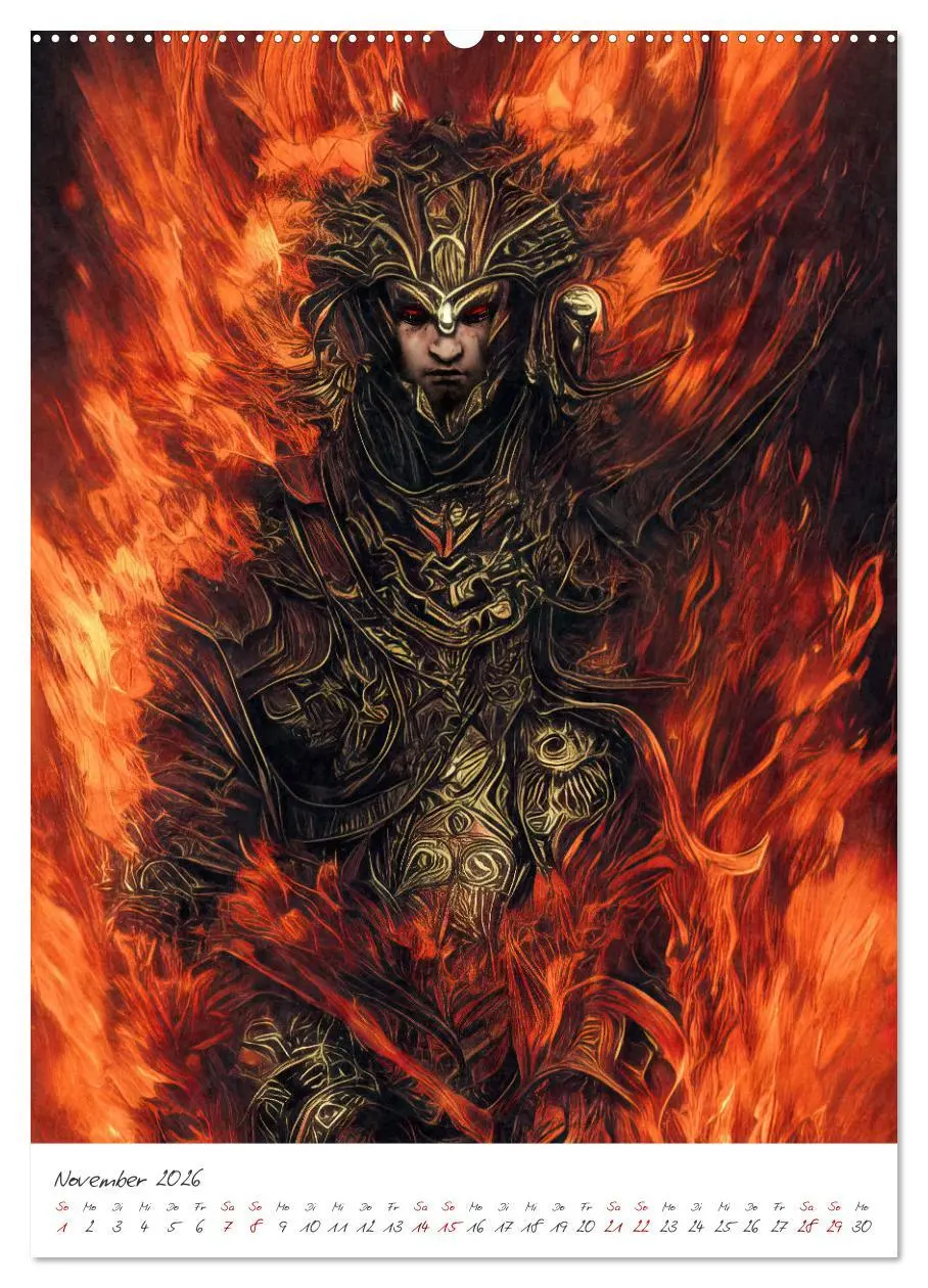 Bild: 9783516333084 | Dark Fantasy Art - Zeit der Helden (hochwertiger Premium...