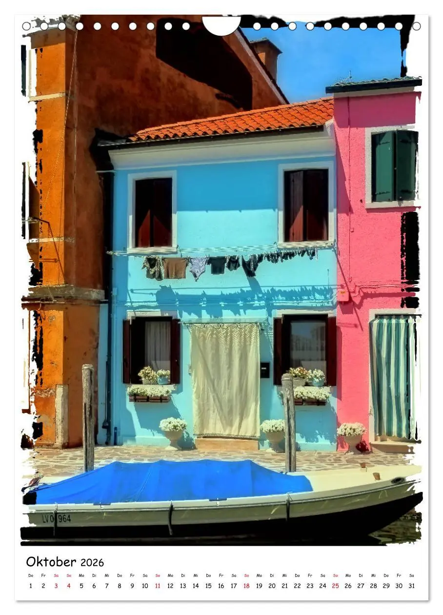 Bild: 9783516403084 | Einblicke in Burano (Wandkalender 2026 DIN A4 hoch), CALVENDO...