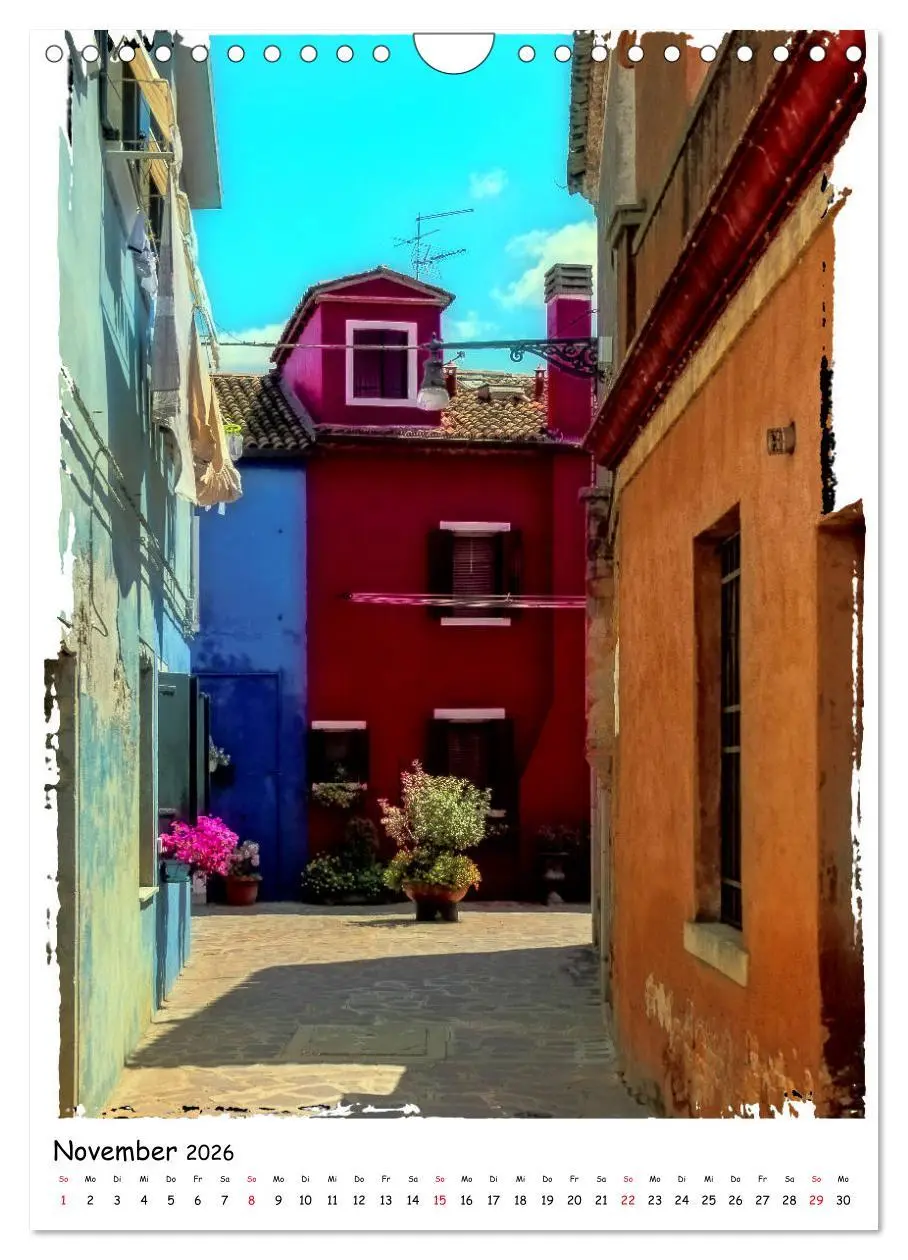 Bild: 9783516403084 | Einblicke in Burano (Wandkalender 2026 DIN A4 hoch), CALVENDO...