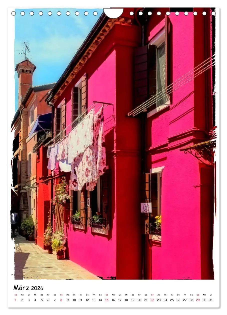 Bild: 9783516403084 | Einblicke in Burano (Wandkalender 2026 DIN A4 hoch), CALVENDO...