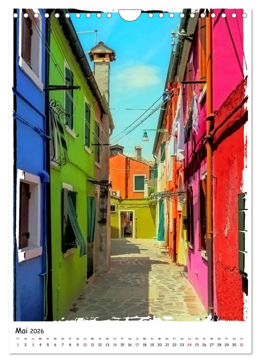 Bild: 9783516403084 | Einblicke in Burano (Wandkalender 2026 DIN A4 hoch), CALVENDO...
