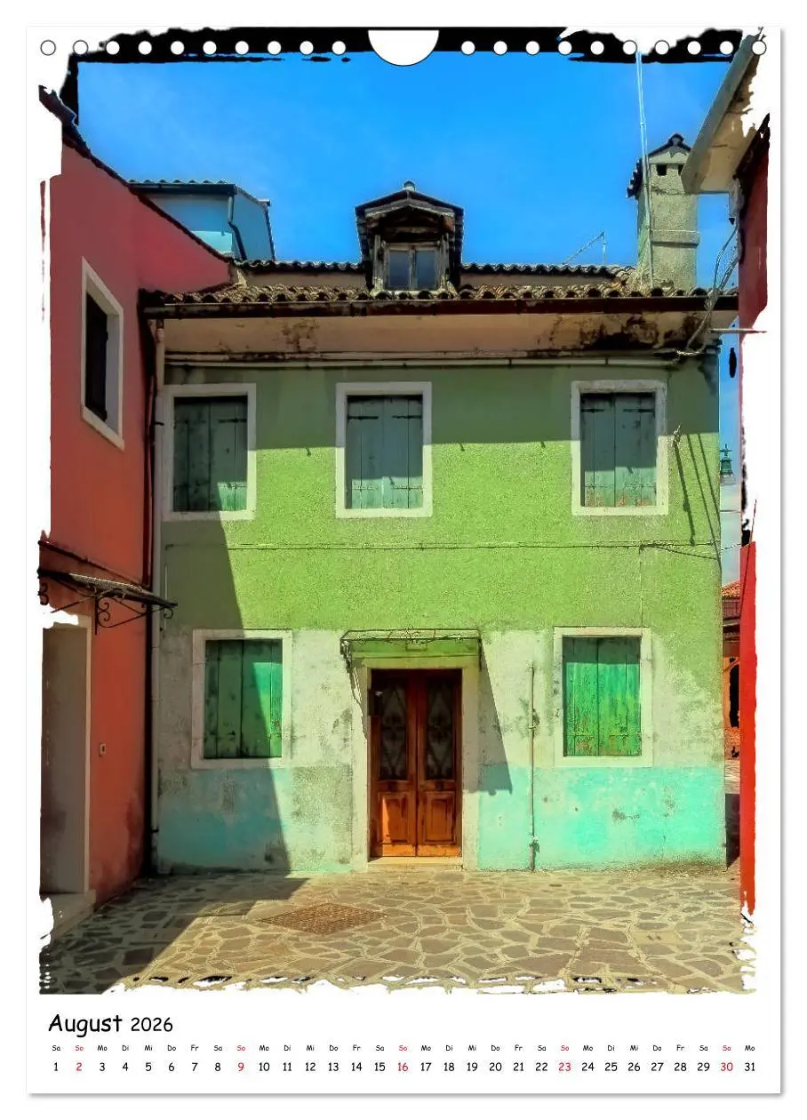 Bild: 9783516403084 | Einblicke in Burano (Wandkalender 2026 DIN A4 hoch), CALVENDO...