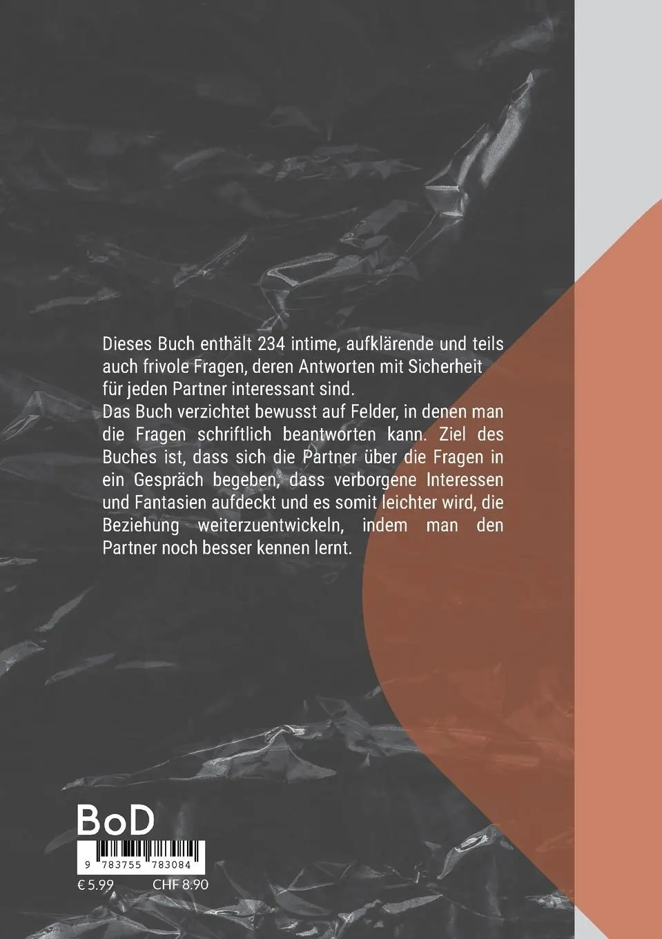 Rückseite: 9783755783084 | 234 intime Fragen für Partner | Kathrin Roos | Taschenbuch | 48 S.