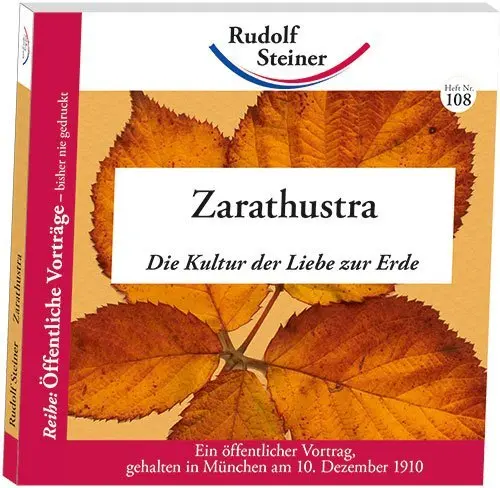 Cover: 9783867723084 | Zarathustra | Die Kultur der Liebe zur Erde | Rudolf Steiner | Buch