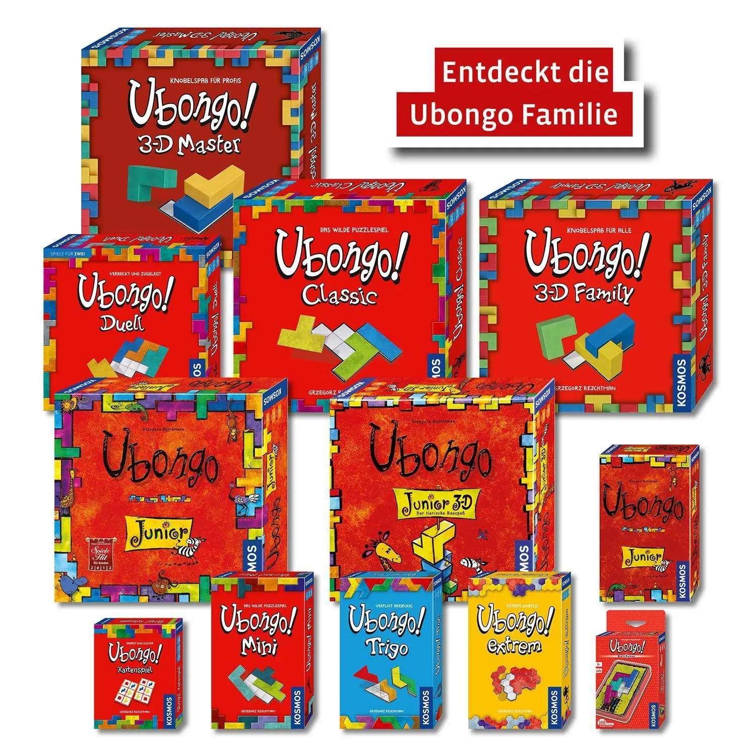 Bild: 4002051683184 | Ubongo - Duell | Grzegorz Rejchtman | Spiel | Brettspiel | 683184