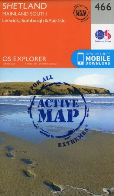 Cover: 9780319473184 | Shetland - Mainland South | Ordnance Survey | (Land-)Karte | Englisch