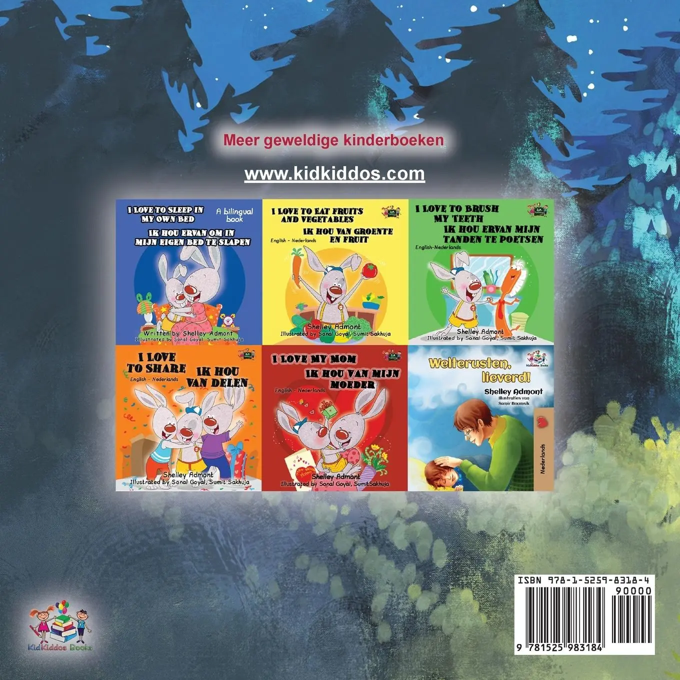 Rückseite: 9781525983184 | Under the Stars (Dutch Children's Book) | Sam Sagolski (u. a.) | Buch