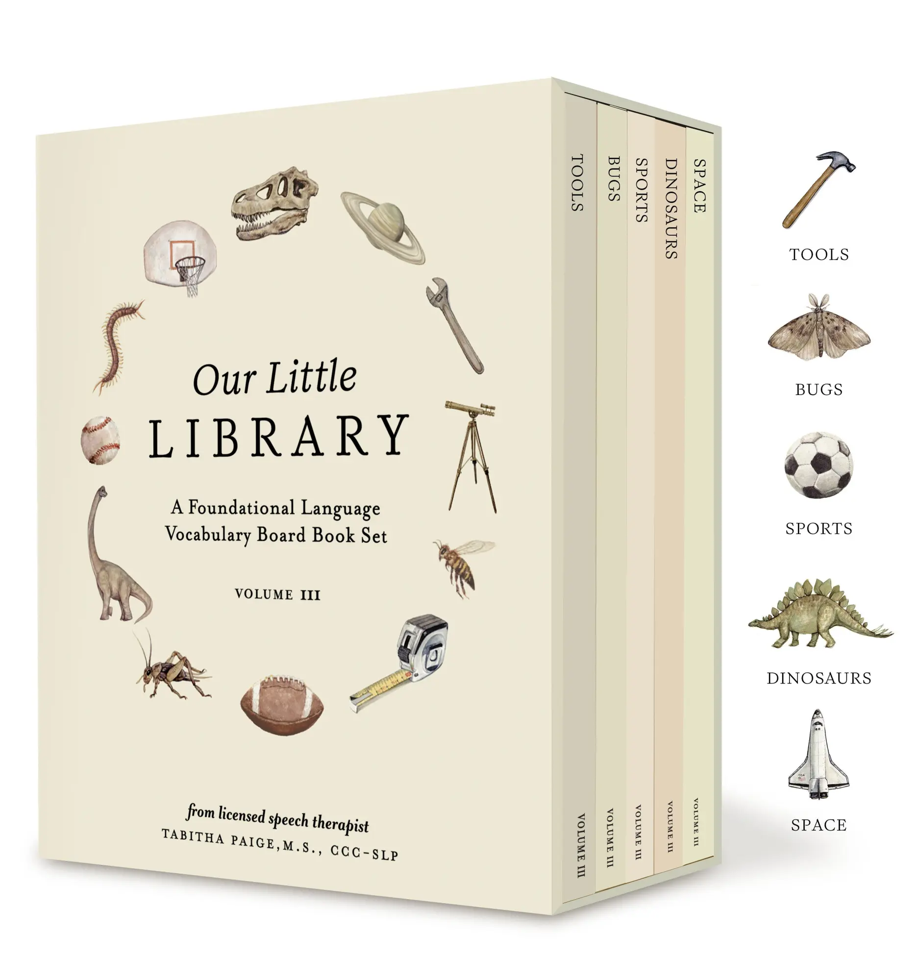 Cover: 9781963183184 | Our Little Library Vol. 3 | Tabitha Paige | Box | Vorlagebögen | 2025