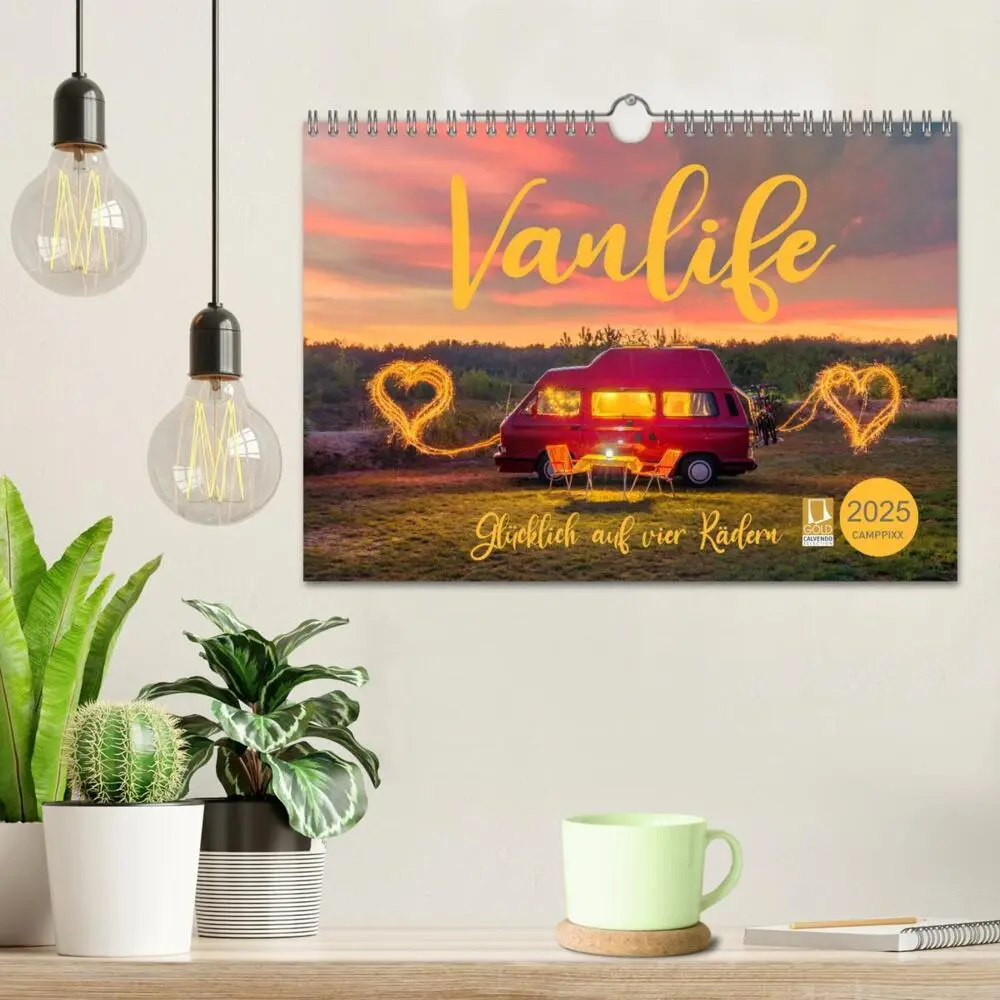 Bild: 9783383983184 | Vanlife - Glücklich auf vier Rädern (Wandkalender 2025 DIN A4...