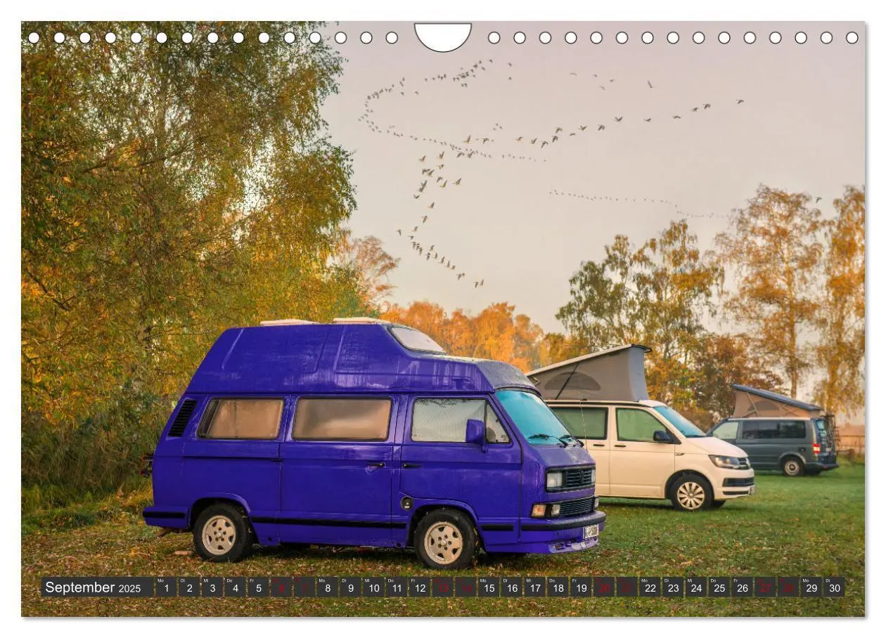 Bild: 9783383983184 | Vanlife - Glücklich auf vier Rädern (Wandkalender 2025 DIN A4...
