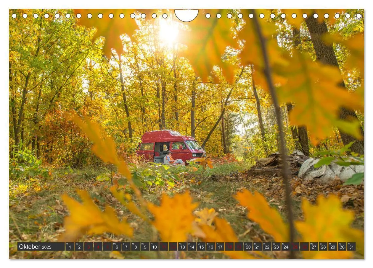Bild: 9783383983184 | Vanlife - Glücklich auf vier Rädern (Wandkalender 2025 DIN A4...