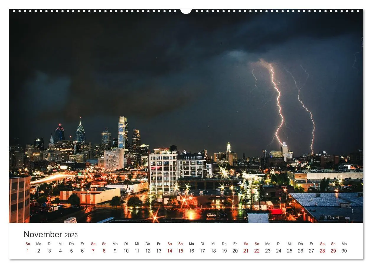 Bild: 9783457613184 | Philadelphia - The Birthplace of America (Wandkalender 2026 DIN A2...