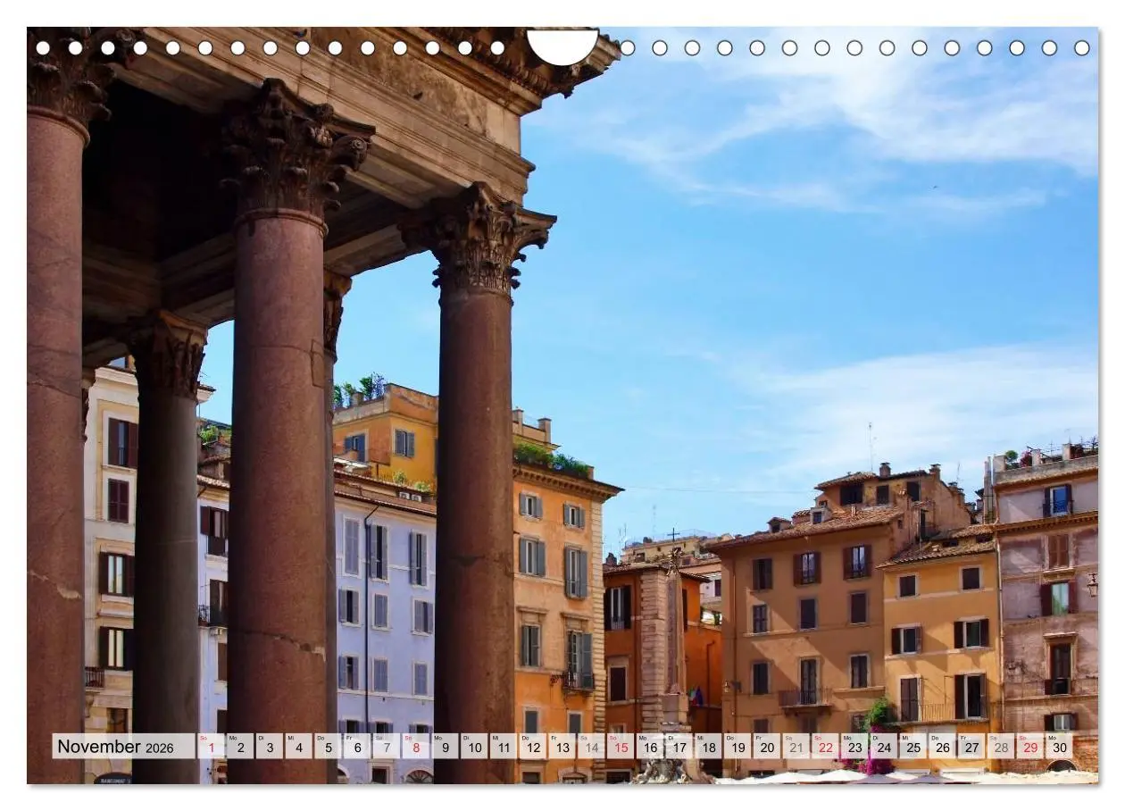 Bild: 9783516183184 | Historische Stadt am Tiber ROM (Wandkalender 2026 DIN A4 quer),...