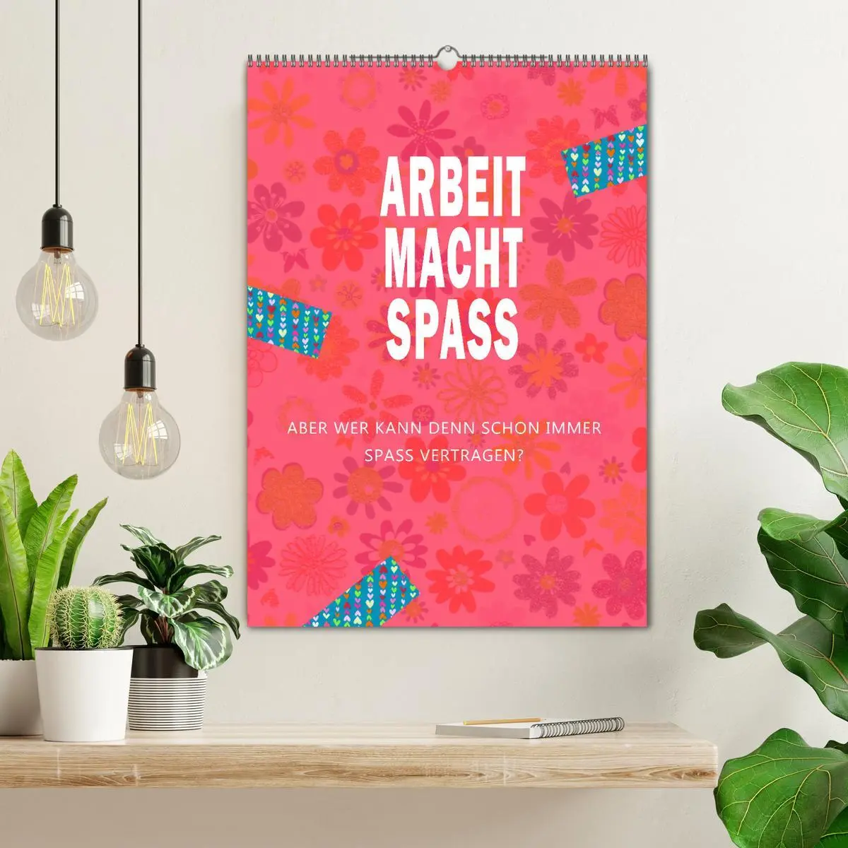 Bild: 9783516253184 | Arbeit macht Spaß (Wandkalender 2026 DIN A2 hoch), CALVENDO...
