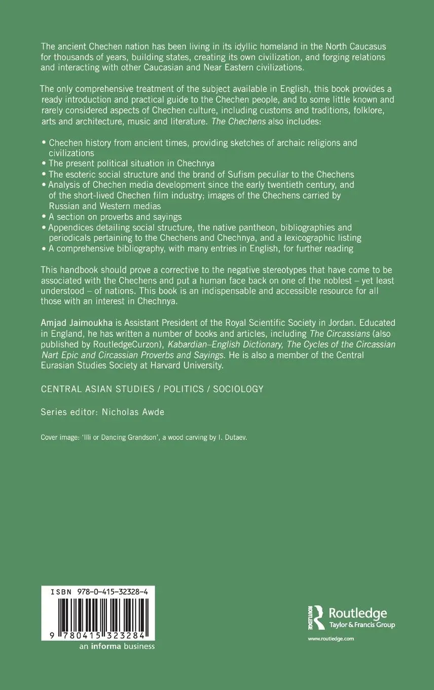 Rückseite: 9780415323284 | The Chechens | A Handbook | Amjad Jaimoukha | Buch | Englisch | 2005