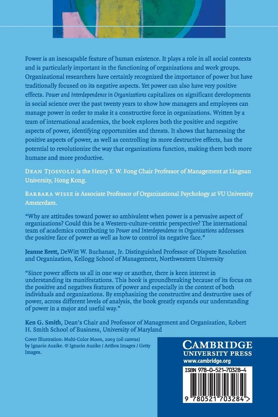 Rückseite: 9780521703284 | Power and Interdependence in Organizations | Dean Tjosvold (u. a.)