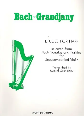 Cover: 9780825803284 | Etudes for Harp | Johann Sebastian Bach | Buch | Carl Fischer