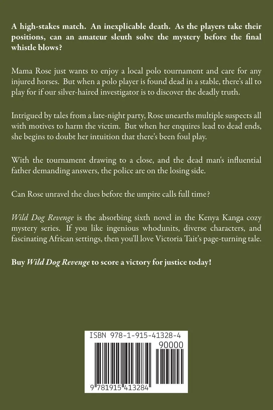 Rückseite: 9781915413284 | Wild Dog Revenge | Victoria Tait | Taschenbuch | Englisch | 2023