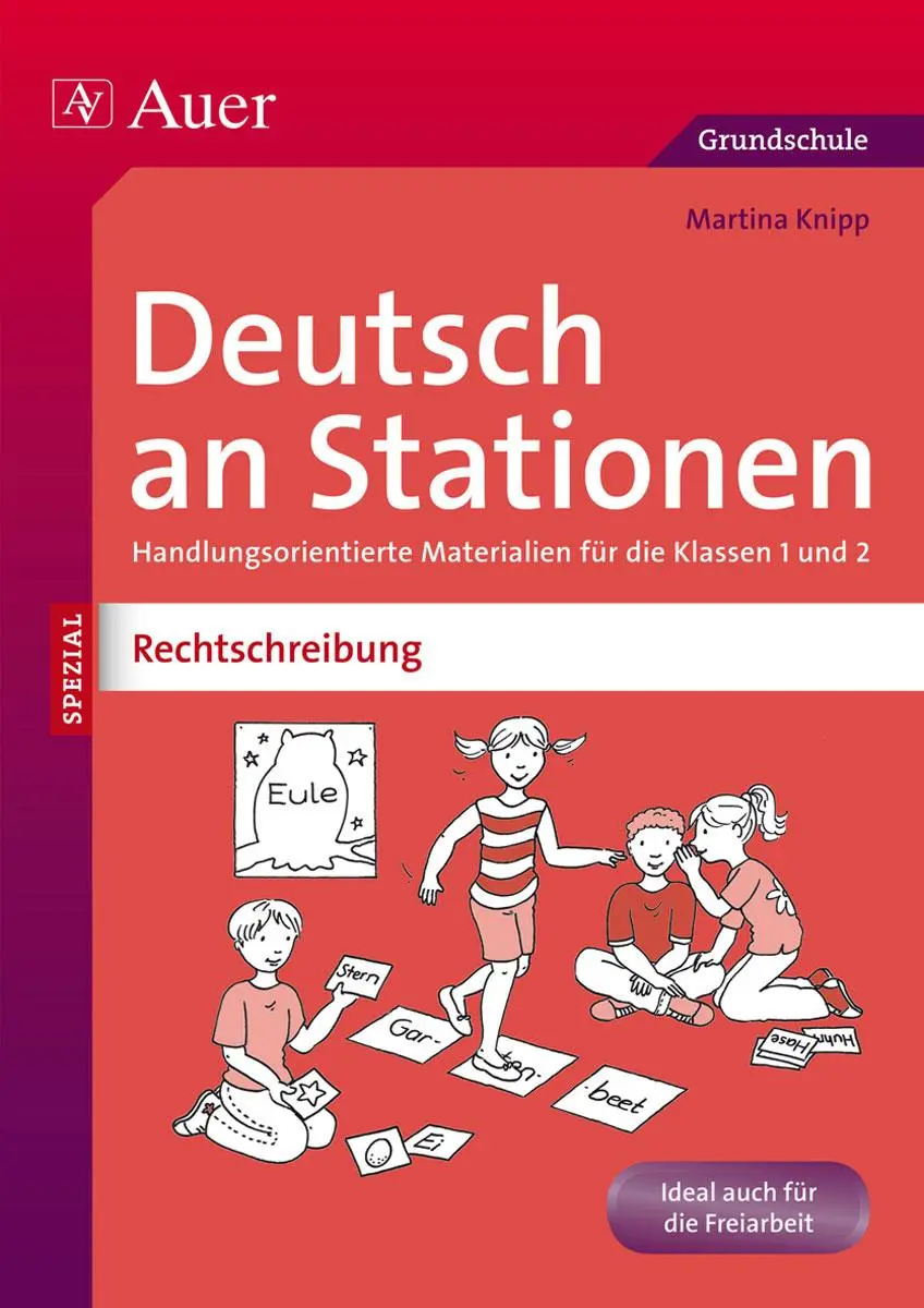 Cover: 9783403073284 | Deutsch an Stationen Spezial Rechtschreibung 1-2 | Martina Knipp