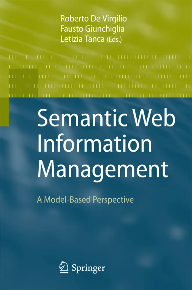 Cover: 9783642043284 | Semantic Web Information Management | A Model-Based Perspective | Buch