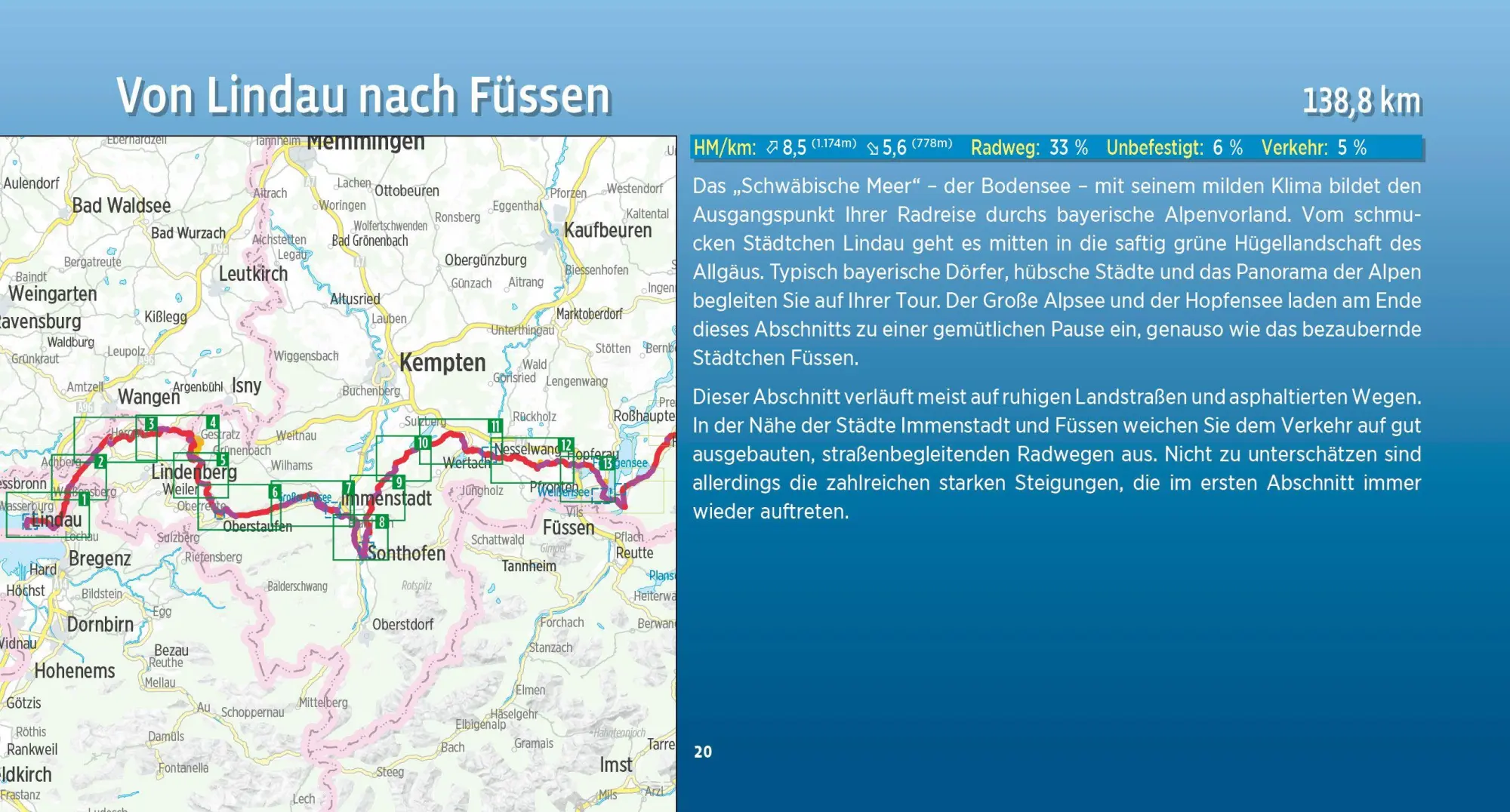 Bild: 9783711103284 | Bodensee-Königssee-Radweg | Esterbauer Verlag | Taschenbuch | 140 S.