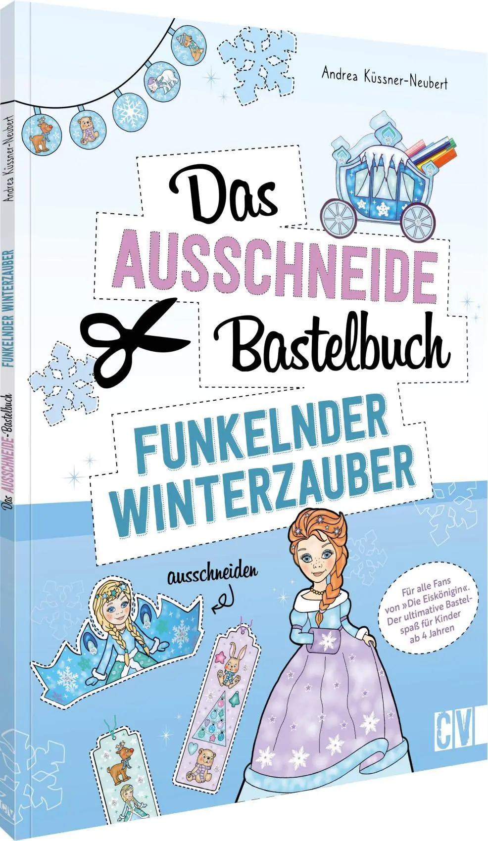 Cover: 9783841103284 | Das Ausschneide-Bastelbuch - Funkelnder Winterzauber | Küssner-Neubert
