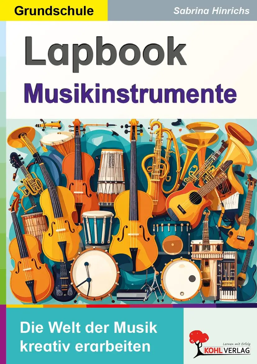 Cover: 9783988413284 | Lapbook Musikinstrumente | Die Welt der Musik kreativ erarbeiten