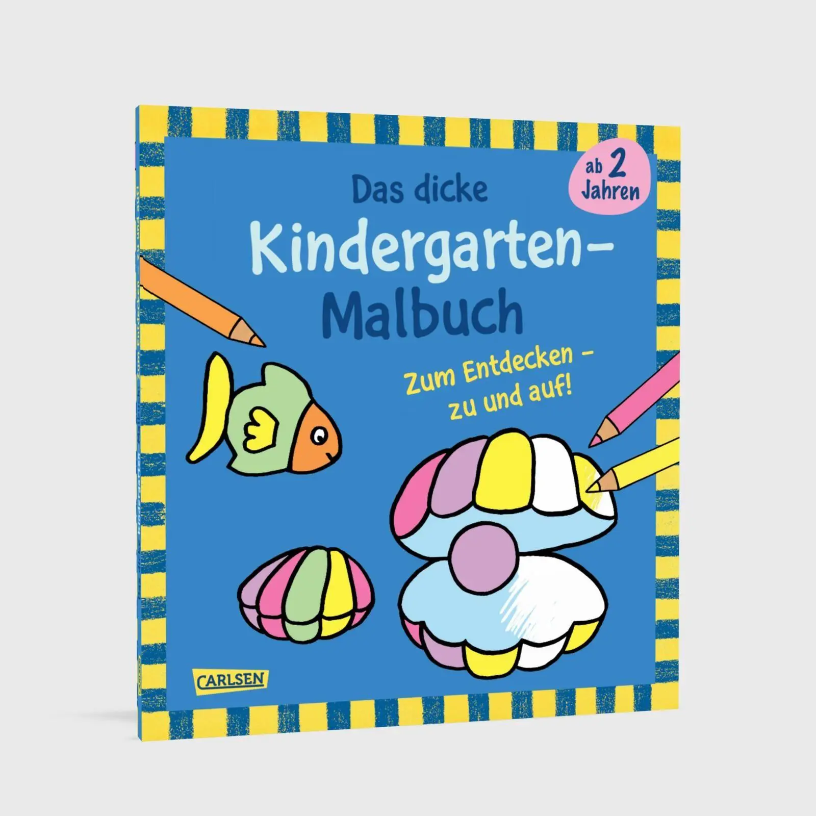Bild: 9783551193384 | Ausmalbilder für Kita-Kinder: Das dicke Kindergarten Malbuch zum...