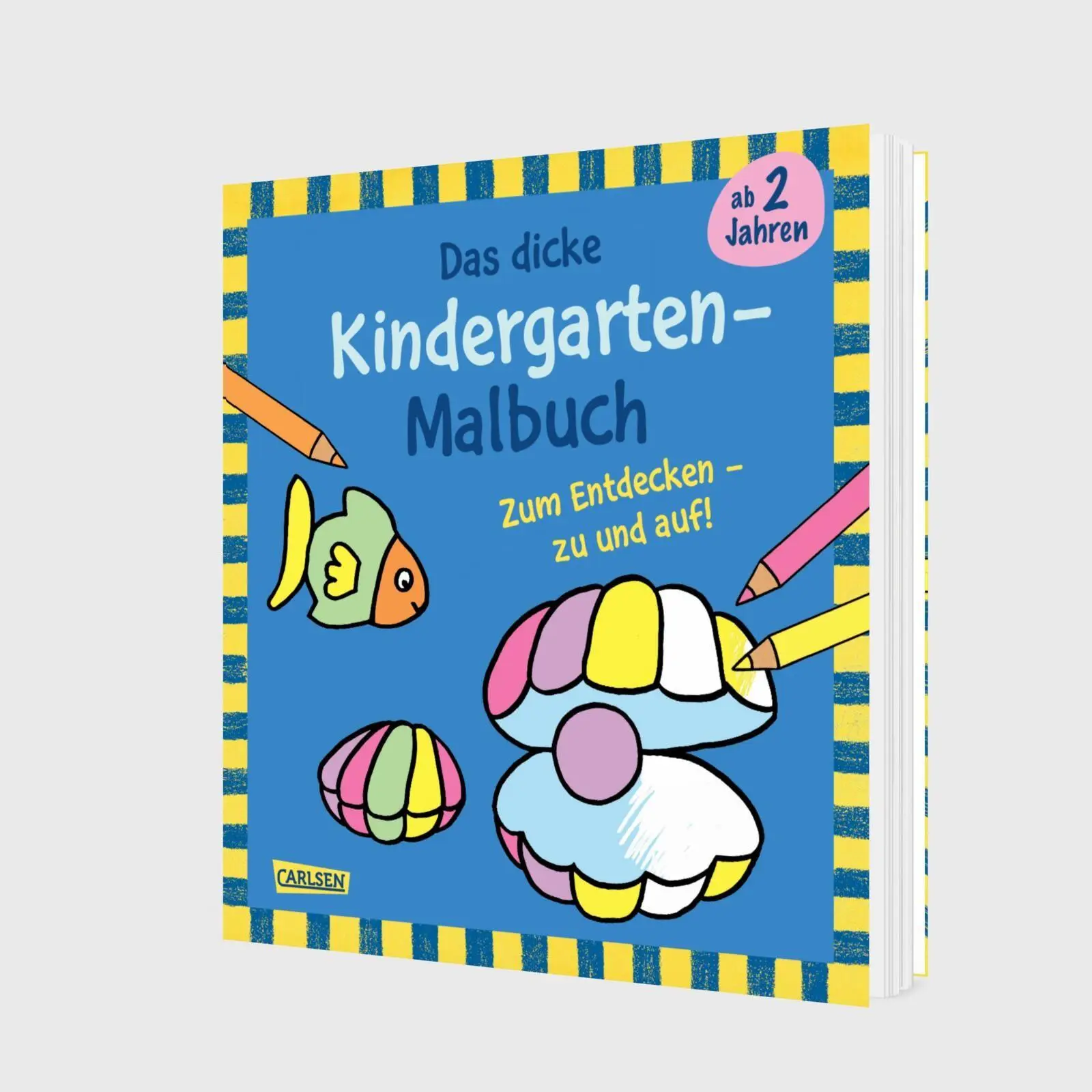 Bild: 9783551193384 | Ausmalbilder für Kita-Kinder: Das dicke Kindergarten Malbuch zum...