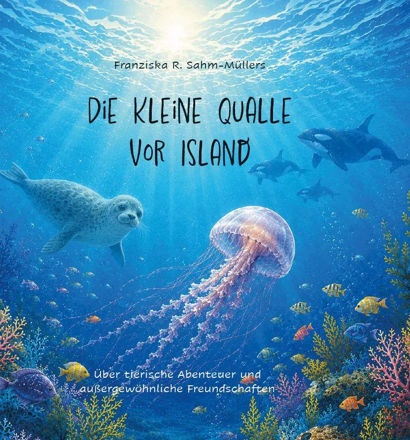 Die kleine Qualle vor Island