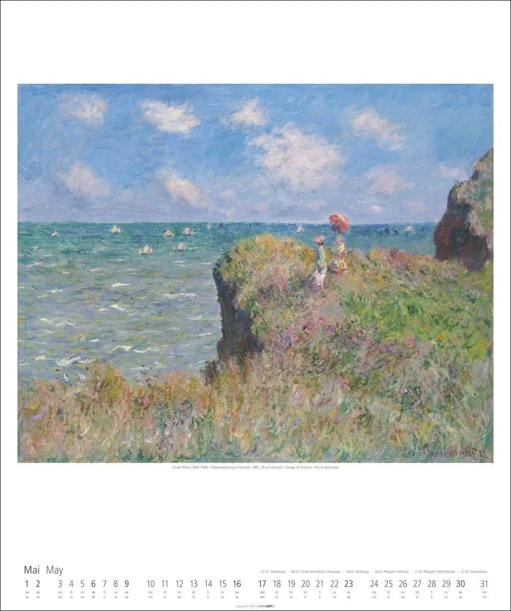 Bild: 9783839903384 | Impressionismus Kalender 2027 | Degas | Kalender | Spiralbindung